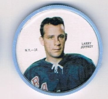 1968 69 Shirriff Coins 106 Larry Jeffrey New York