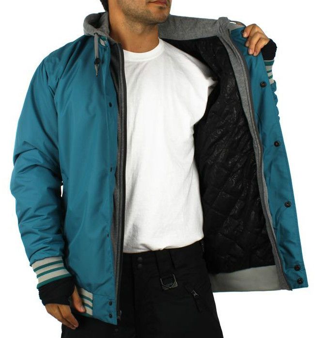  AIRBLASTER SNOWBOARD / SKI JED JACKET blue coral Jed Anderson $170