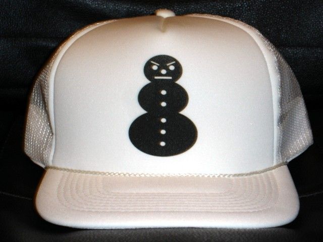 Young Jeezy Snowman Trucker Hat USDA Hip Hop Rap New