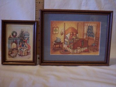  Holiday Prints w/ Children Professional Framed Grahams Jerseyville