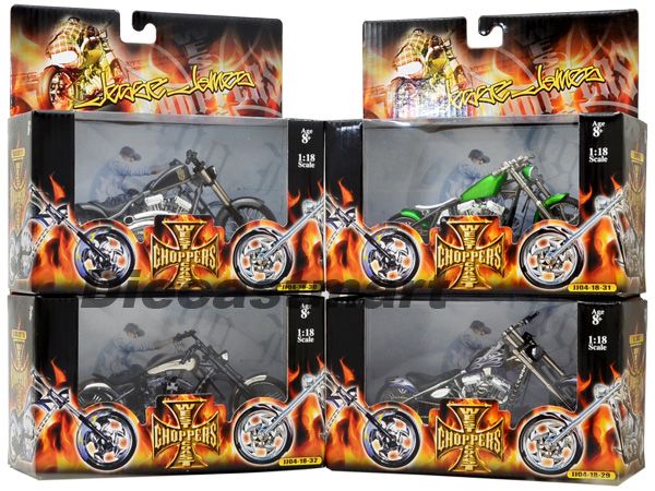  18 West Coast Choppers Jesse James Set of 4 JJ04 18 29 32 New