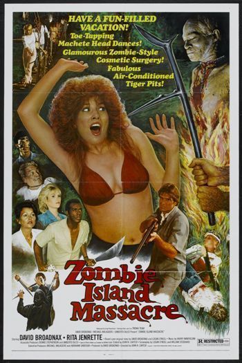  Massacre 1984 Orig 27x41 Movie Poster Rita Jenrette Troma