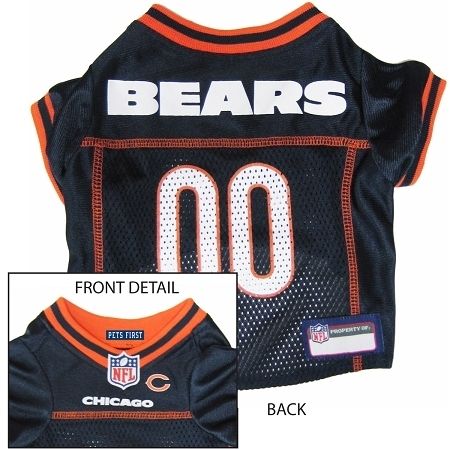  Officially Licensed NFL Dog Jersey in 4 Sizes for Small Dogs