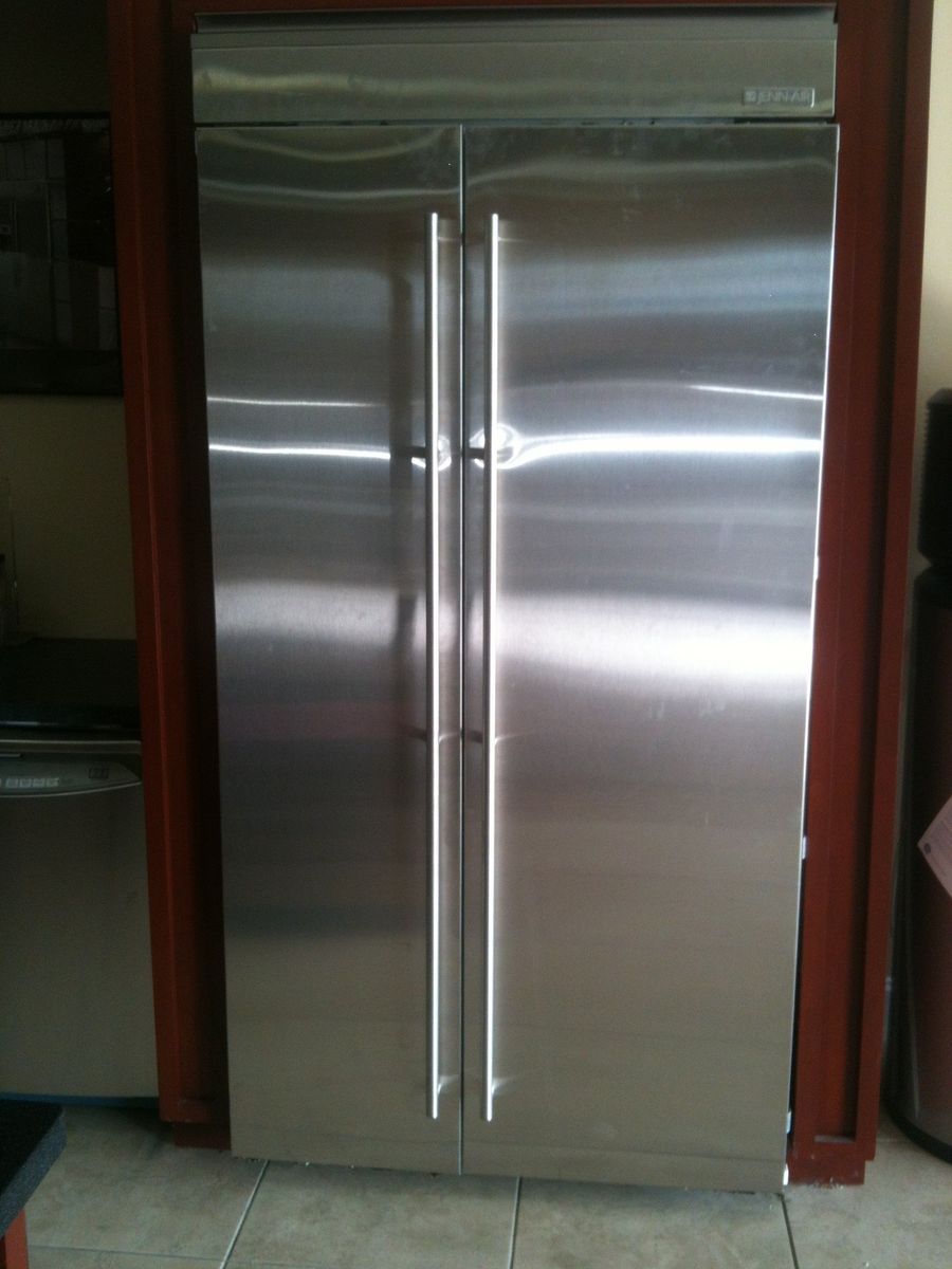 Jenn Air Built in 42 Refrigerator JS42NXFXDW Includes s s Panels Free