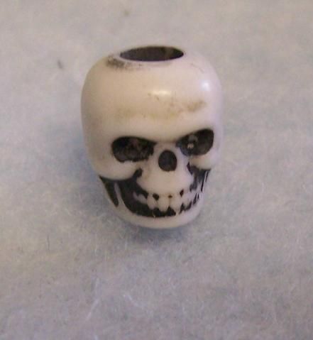 100 Craft Skull Beads Pirate Jewelry Goth Punk Halloween 3 8