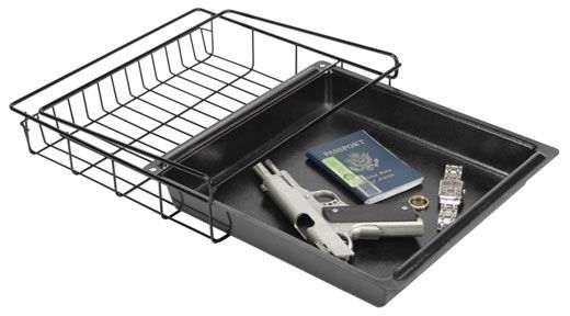 Lockdown Vault Drawer Organizes Jewelry Handguns Small Valuables