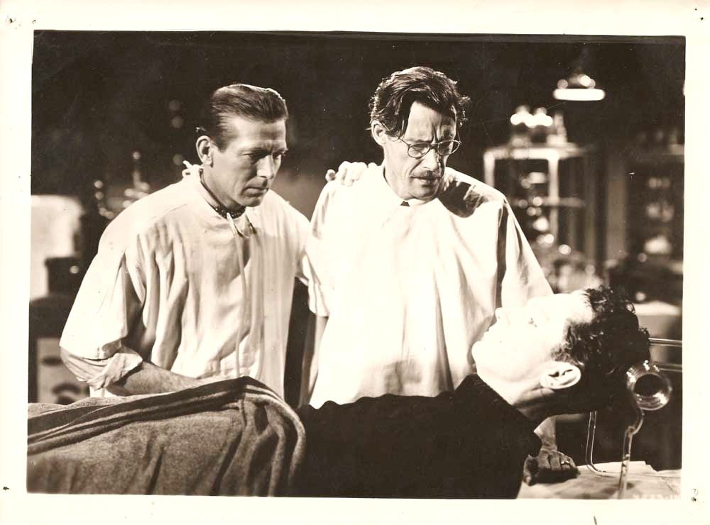 John Carradine Robert Shayne The Face of Marble1946