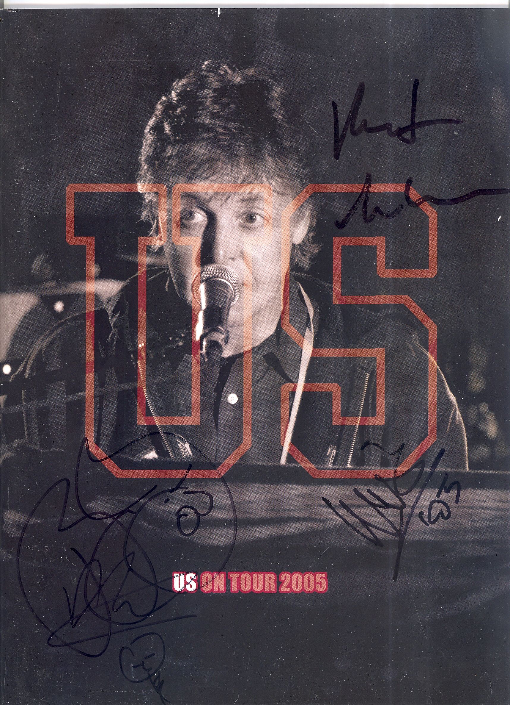 Paul McCartney Band Signed 2005 US Tour Program
