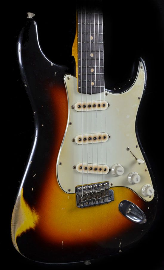 Fender John Cruz Masterbuilt 1960 Stratocaster Relic 3 Tone Sunburst