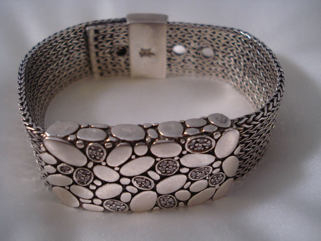 John Hardy Diamond Bracelet Retired