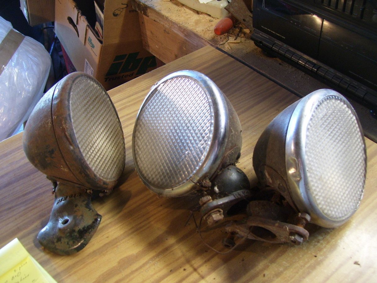 Vintage Tractor Headlights Oliver Moline John Deere Hart Parr Allis IHC  