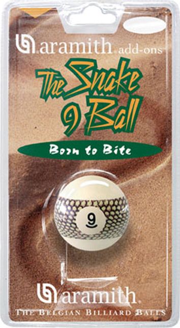 ARAMITH 2 25 NOVELTY SNAKESKIN SNAKE PRINT 9 BALL 2 1 4 INCH NEW  