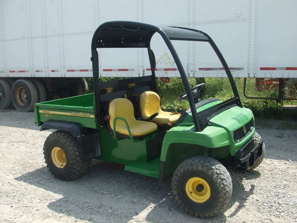 2006 John Deere Gator TS 4x2 UTV 1398 Hrs Open ROPS w 11 HP Kawasaki ...