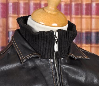 Superb Ben Sherman Brown Leather Jacket s M  