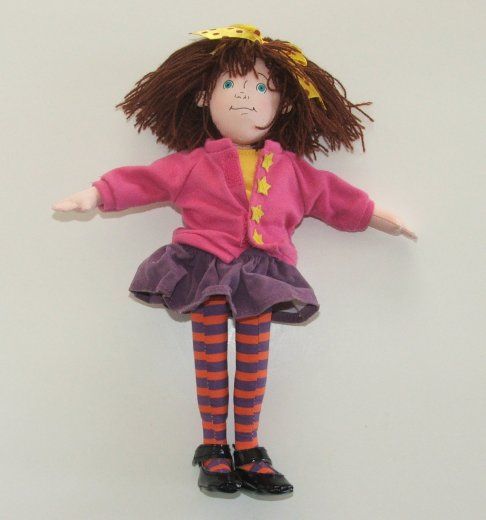 Junie B Jones Plush Rag Doll Dress Up Stupid Smelly Bus School Outfit 2000  