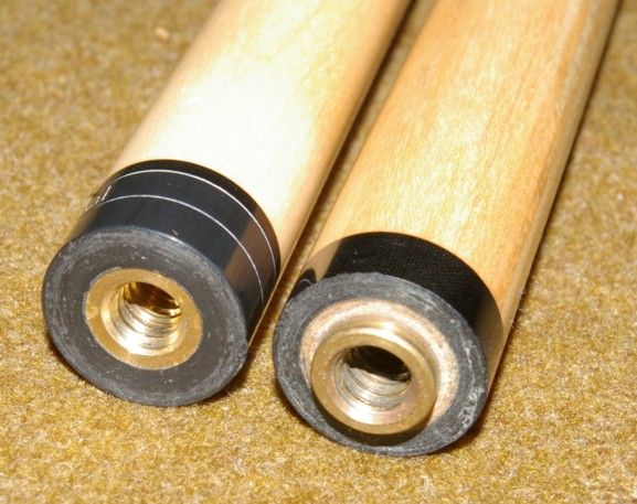 Joss Pool Cue Stick with 2 Extra Shafts for Billiards Great Used w No Bending  