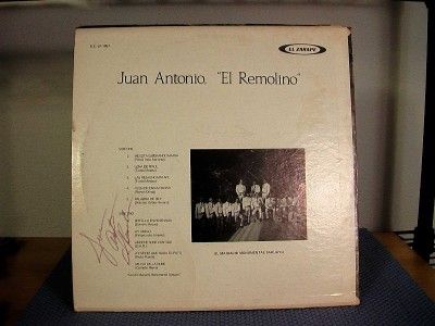 Juan Antonio El Remolino Ay Veces Que Nada El Pato NM ZLP 1057 El Zarape Signed  