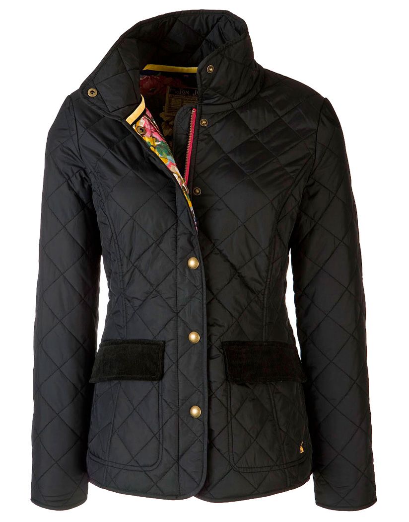 Joules Ladies' Moredale Quilt Jacket Black M Moredale  