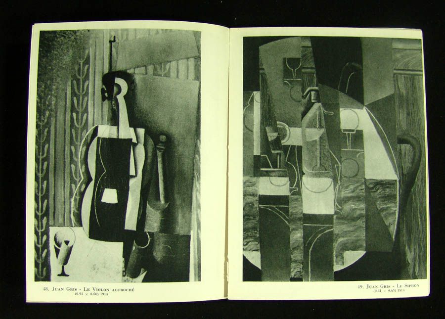 1950s Cubism Art Painting Book Pablo Picasso Juan Gris  