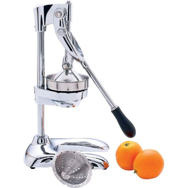 Professional Fruit Vegetable Juicer Maxam Chrome Juice Machine