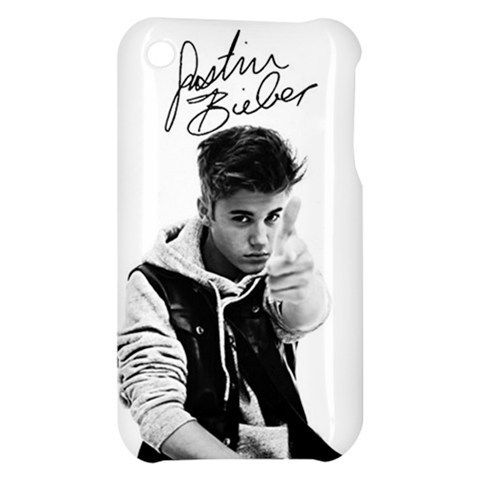 Justin Bieber Boyfriend Autograph iPhone 3G 3GS Hard Shell Case Cover