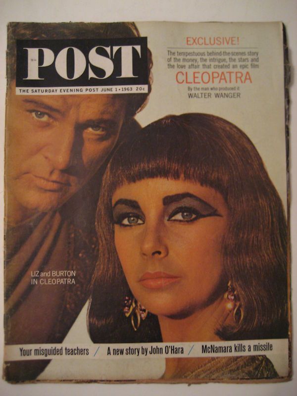 The Saturday Evening Post June 1 1963 Liz Taylor