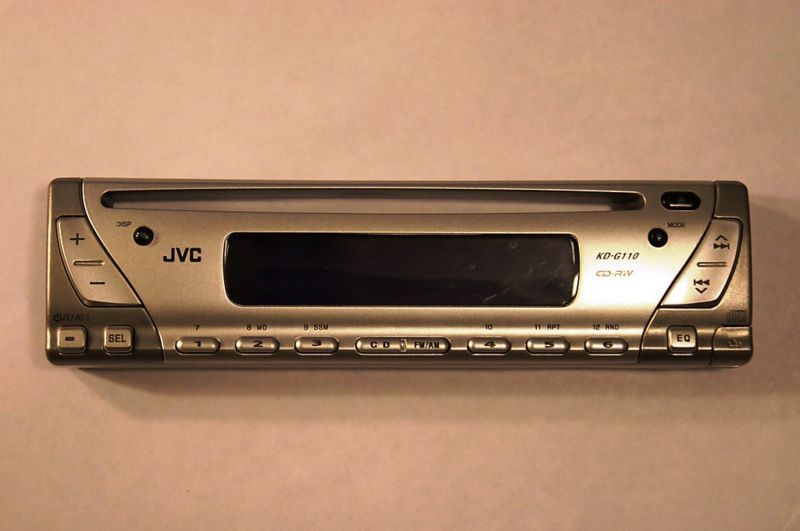 JVC KD G110 CD Faceplate