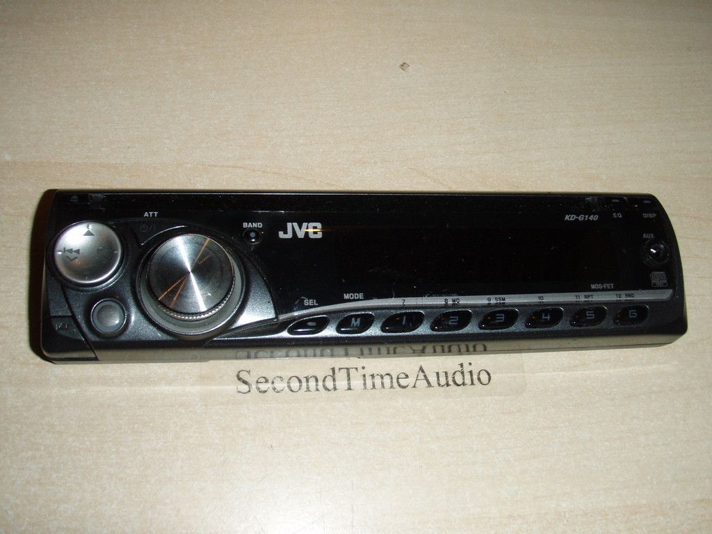 JVC KD G140 Faceplate Tested Good Guaranteed