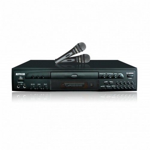 RJ Tech RJ4200 Rackmount Karaoke CD Player w 2 Microphones