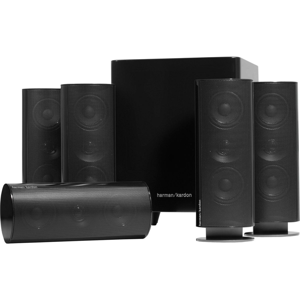 New Harman Kardon HKTS30 5 1 Channel Home Theater Spea…