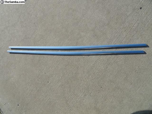 VW Karmann Ghia Door Window Scraper Molding OEM 1960 1971 Made in