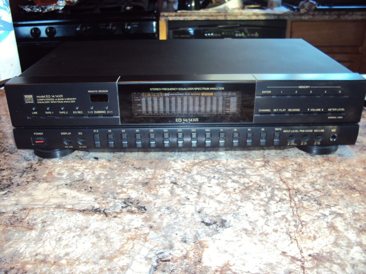 BSR Model EQ 14 14XR Equalizer