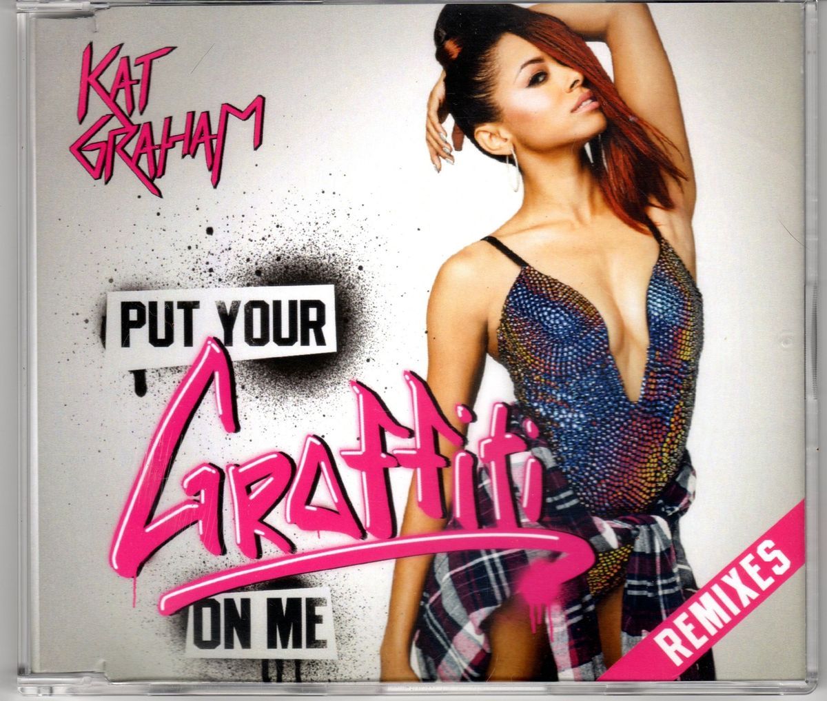 KAT GRAHAM PUT YOUR GRAFFITI ON ME 13TRK US PROMO CD DIGITAL DOG MOTO