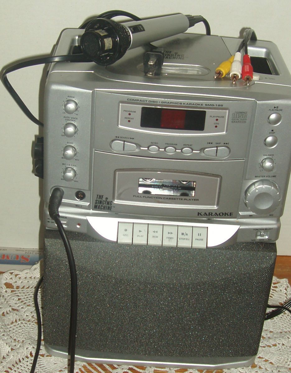 The Singing Machine Karaoke Player