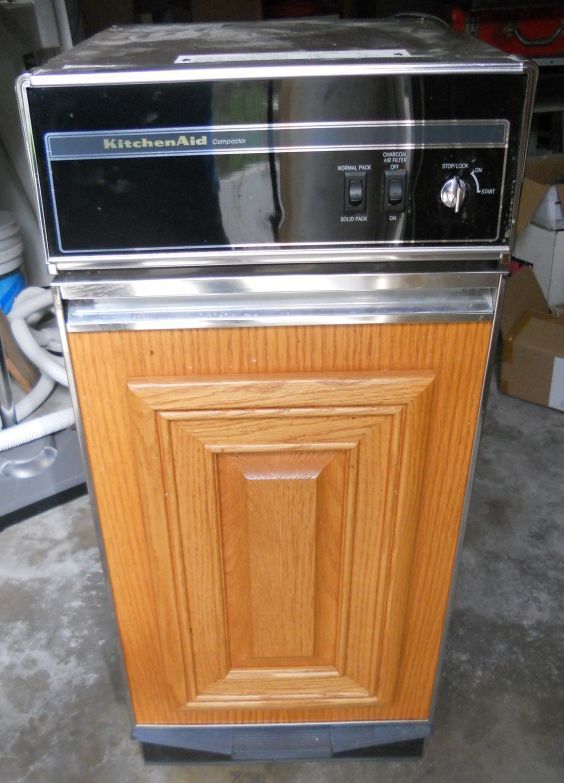 New KitchenAid Trash Compactor Model KUCC151T