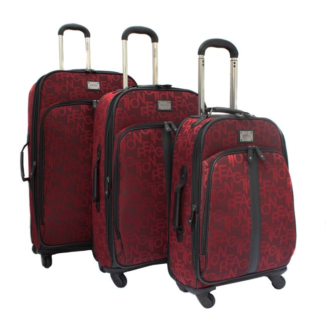 Kenneth Cole Reaction Taking Flight 3 Piece Spinner Upright Luggage