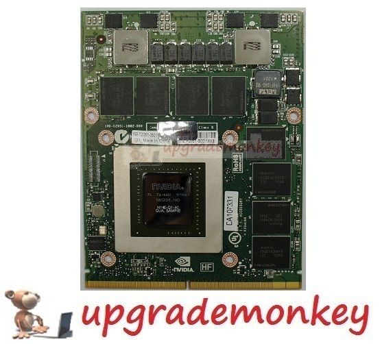 NVIDIA Quadro K3000M 2GB N14E Q1 A2 Kepler for P170HM P150HM etc