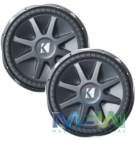 KICKER 10 CVX15 4 15 Comp VX SUBWOOFERS SUB WOOFERS CVX D4 10CVX154