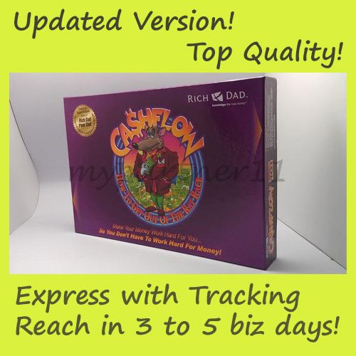 Latest New Cashflow 101 Board Game Robert Kiyosaki