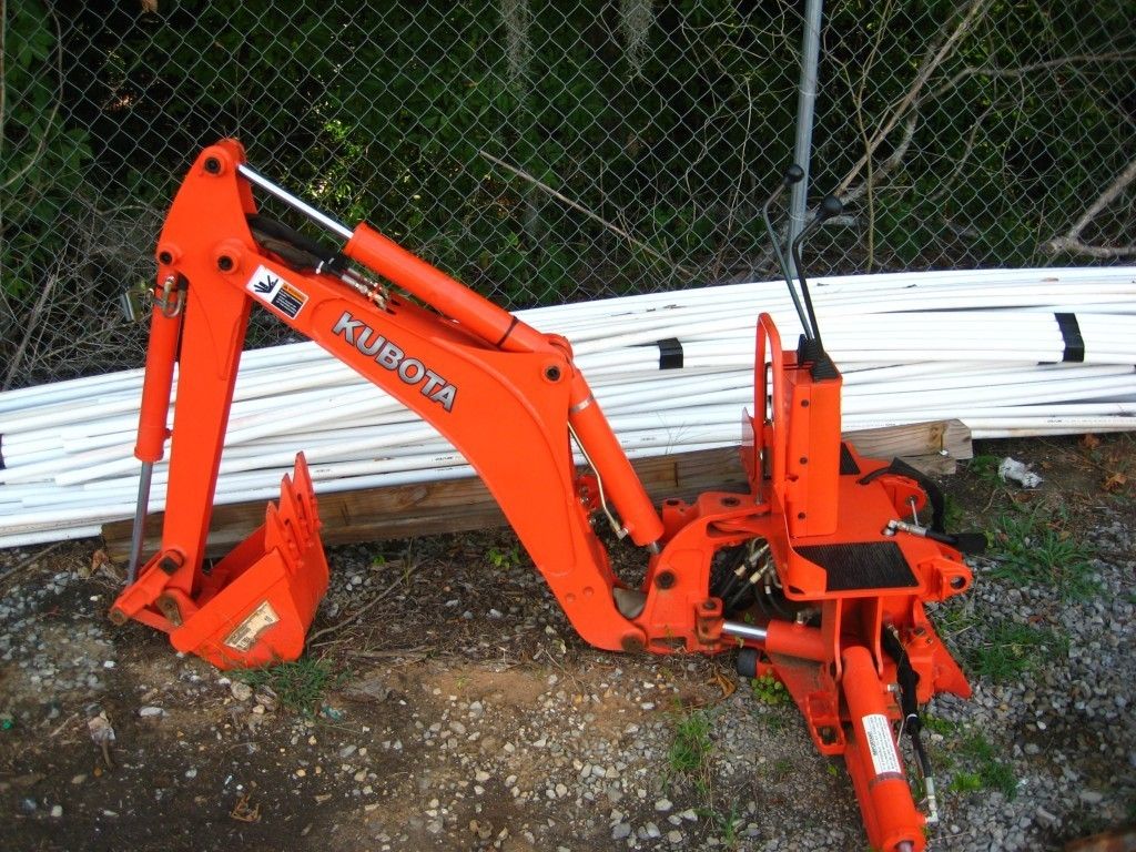 Backhoe Tractor Attachment Kubota