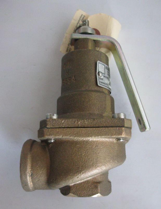 Kunkle Relief Valve 537 D01 HM 3 4 125 PSIG New