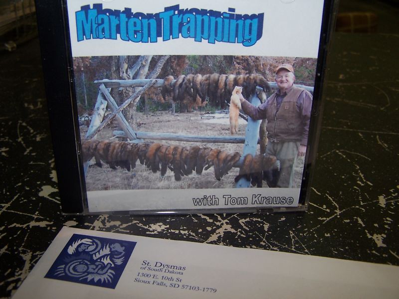 Krause Marten Trapping DVD Traps Trap Fur