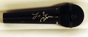 Latoya Jackson Signed Autograph Microphone Mic Michael