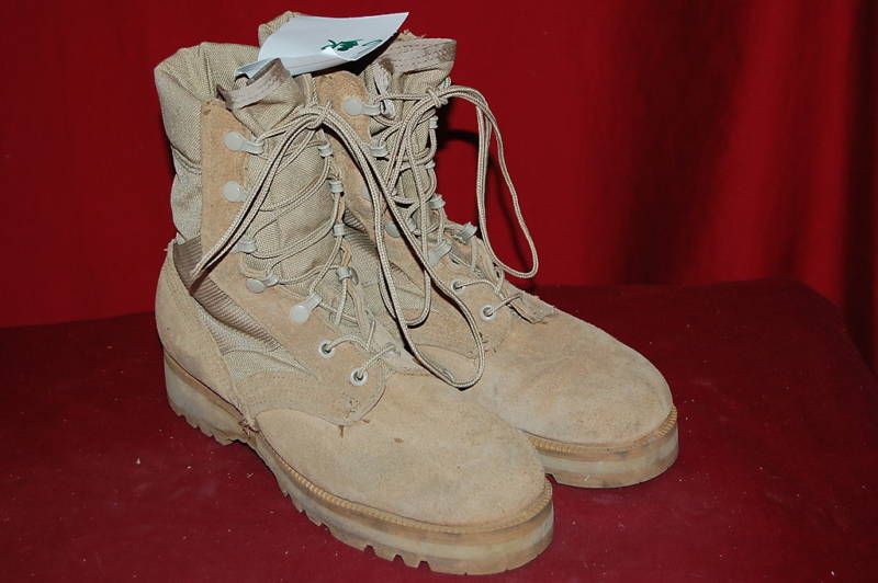 WELLCO Summer Tan Combat Boot Sz 6 Hunting Sporting