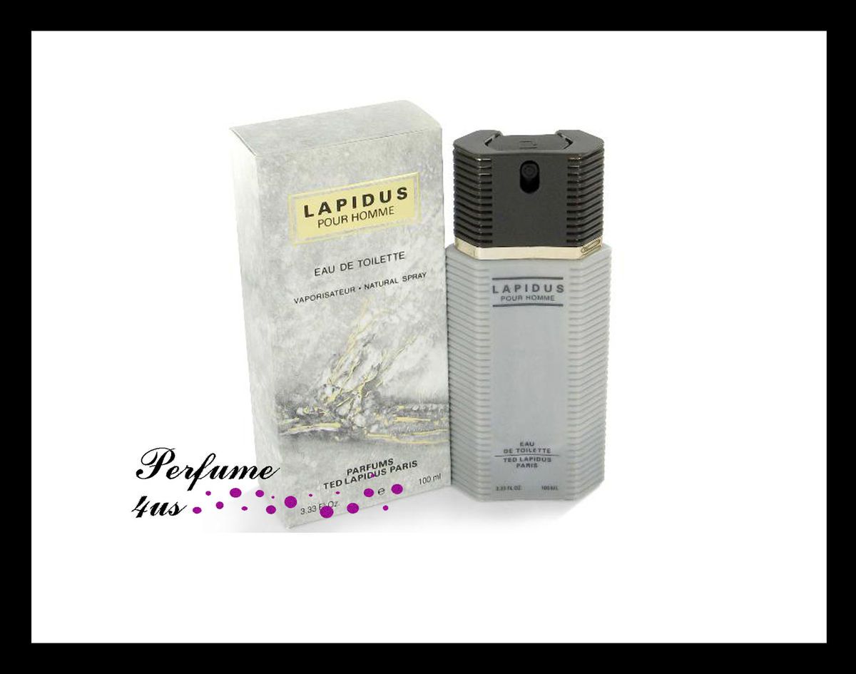 Lapidus Pour Homme Ted Lapidus 3 3 oz EDT Men Cologne 3355992001779