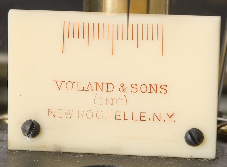 Balance Scale   Voland & Sons Inc.   Arthur S. LaPine, model # 300