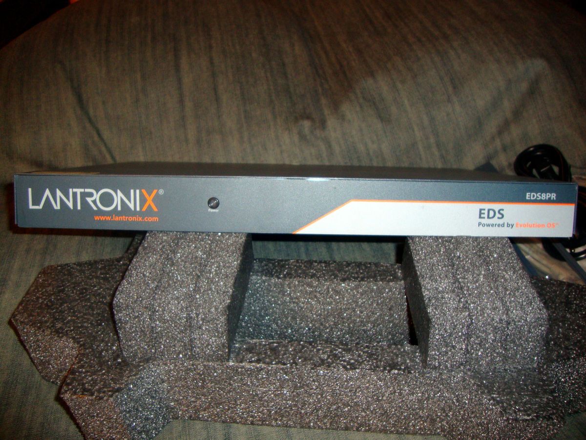 Lantronix EDS8PR Evolution Device Server EDS00812N 01 Ethernet