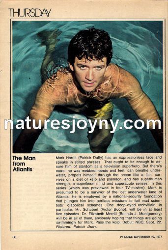 FROM ATLANTIS + CHiPs 1977 TV ad   Patrick Duffy, Erik Estrada, Wilcox