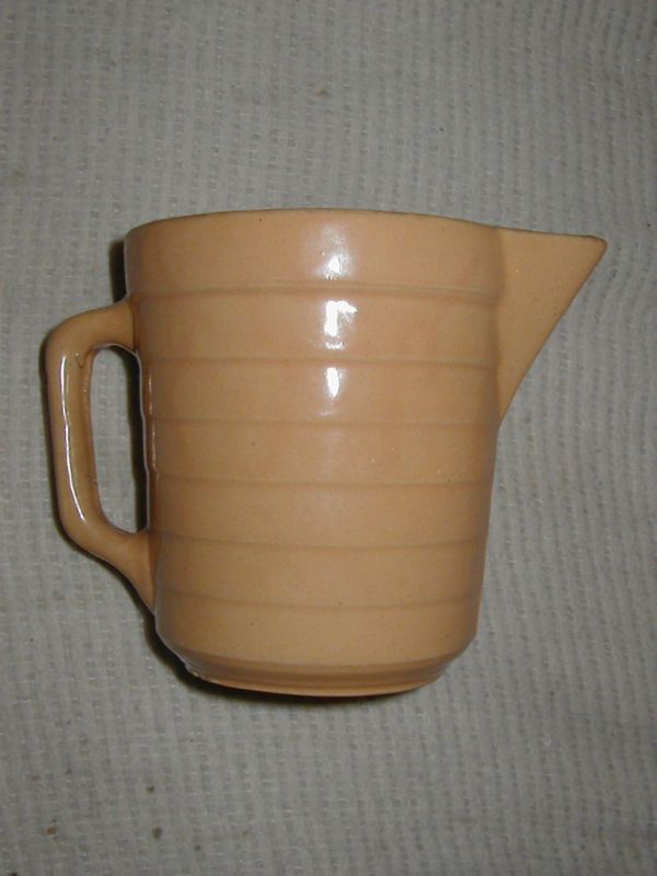 DC Stoneware Advertising Pitcher Latimer Creamery Iowa