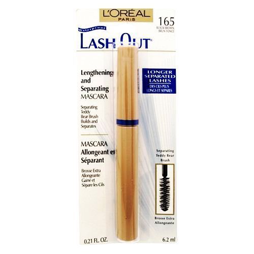 Oreal Waterproof LASH OUT #165 Black Brown MASCARA LOreal Lashout